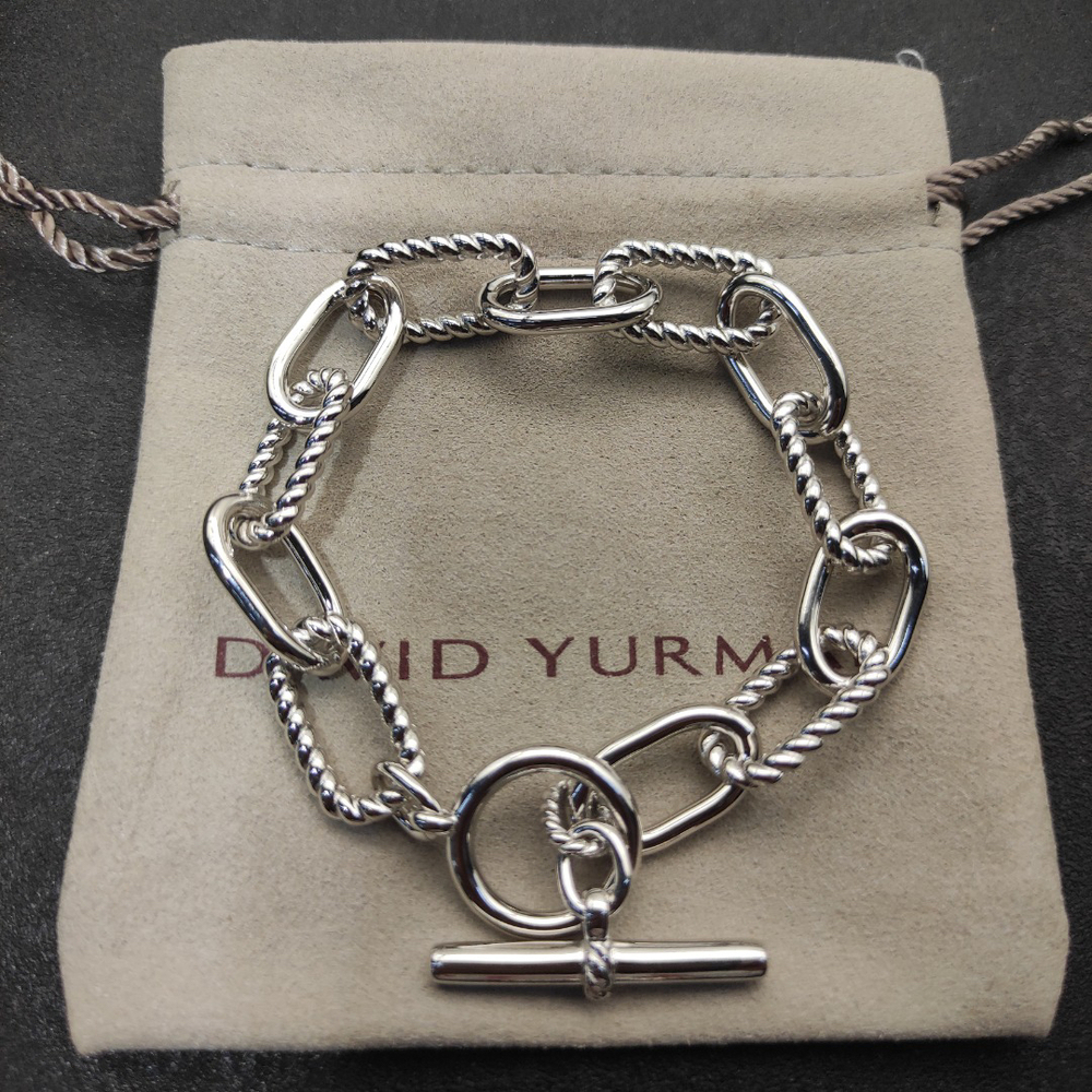 David Yurman twist clasp bracelet